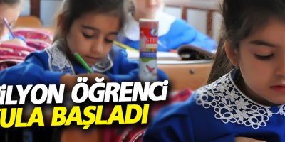 18 milyon öğrenci okula başladı