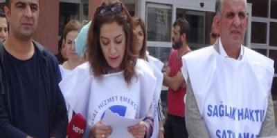 Ses sağlık çalışanlarına yönelik baskıyı kınadı