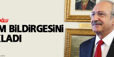 CHP seçim bildirgesini açıkladı