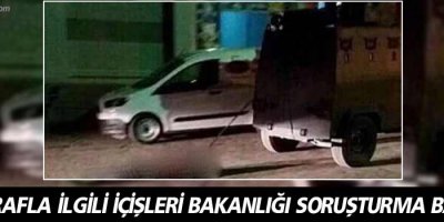 Fotoğrafla ilgili İçişleri Bakanlığı soruşturma başlattı