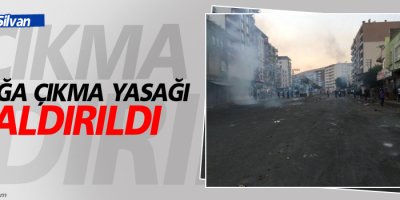 Silvan’da sokağa çıkma yasağı sona erdi