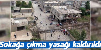 Silopi’de sokağa çıkma yasağı kaldırıldı