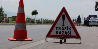 Van yolunda trafik kazası