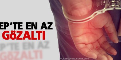 Antep'te En az 10 gözaltı