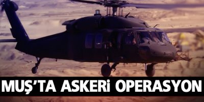 Muş'ta askeri operasyon