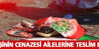 102 kişinin cenazesi ailelerine teslim edildi