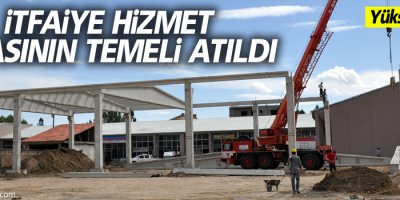 Yüksekova Belediyesi itfaiye hizmet binasının temelini attı