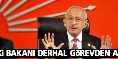 Kılıçdaroğlu’ndan Davutoğlu’na: 2 bakanı görevden al