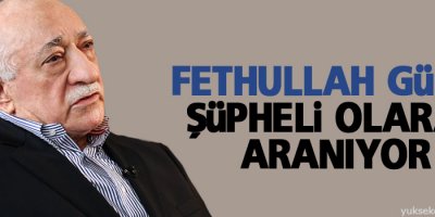 Şüpheli olarak aranıyor