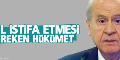 Bahçeli: Asıl istifa etmesi gereken hükümet