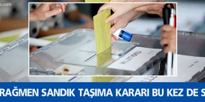 YSK’ya rağmen sandık taşıma kararı bu kez de Silopi’de