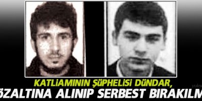 Katliamının şüphelisi Dündar, gözaltına alınıp serbest bırakılmış!