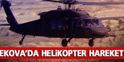 Operasyon bölgesine havadan sevkiyat