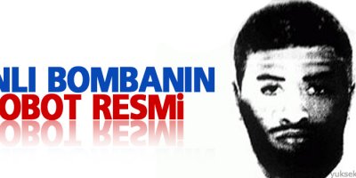Canlı bombanın robot resmi