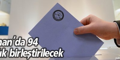 İl Seçim Kurulu, 94 sandık birleştirilecek
