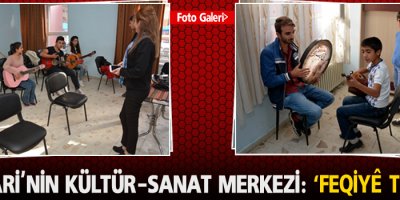 Hakkari'nin Kültür-Sanat merkezi: ‘Feqiyê Teyran’