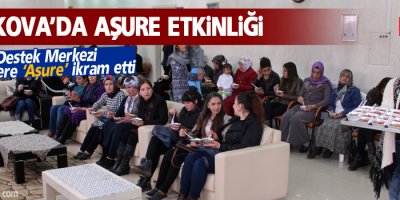 Yüksekova Aile Destek Merkezin'den Aşure etkinliği