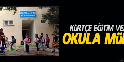 Kürtçe eğitim veren okul...