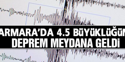 Marmara'da korkutan deprem
