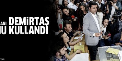 Demirtaş oyunu kullandı