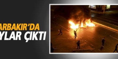 Diyarbakır'da olaylar çıktı