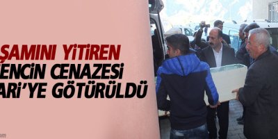 Yaşamını yitiren 2 Gencin cenazesi Hakkari'ye götürüldü