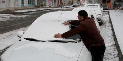 Ardahan, Kars ve Erzurum'da Kar Yağışı Başladı