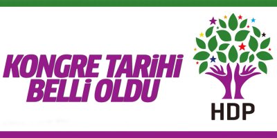 HDP'de kongre tarihi belli oldu