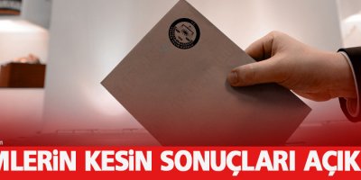 YSK, 1 Kasım genel seçimlerinin kesin sonuçlarını açıkladı