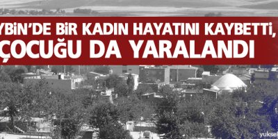 Nusaybin’de bir kadın hayatını kaybetti, 2 çocuğu da yaralandı