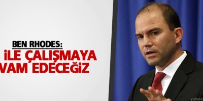 ABD: YPG ile çalışmaya devam edeceğiz