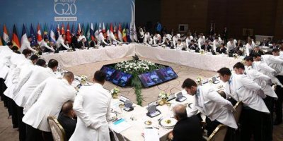 G20 Liderler Zirvesi’nde sıradışı görüntü