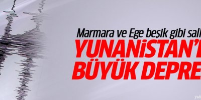 Yunanistan’da 6.5 büyüklüğünde deprem