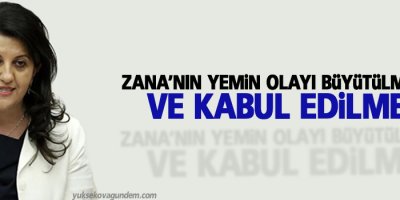 Buldan: Zana’nın yemin olayı büyütülmemeli ve kabul edilmeli