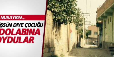 'Ateşi düşsün diye çocuğu buzdolabına koydular'