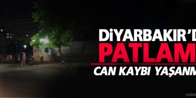 Diyarbakır’da bombalı saldırı: Can kaybı yaşanmadı