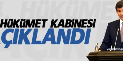 64. Hükümet kabinesi açıklandı