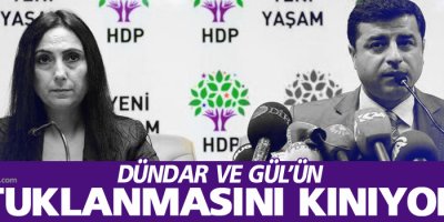 “Dündar ve Gül’ün tutuklanmasını kınıyoruz”