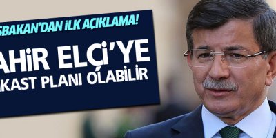Davutoğlu: Tahir Elçi’ye suikast planı olabilir