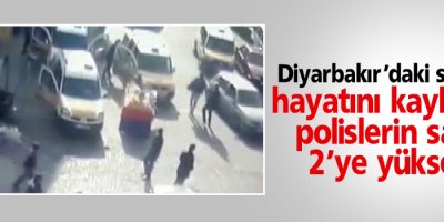 Diyarbakır’daki saldırıda hayatını kaybeden polislerin sayısı 2’ye yükseldi