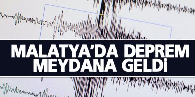 Malatya'da deprem