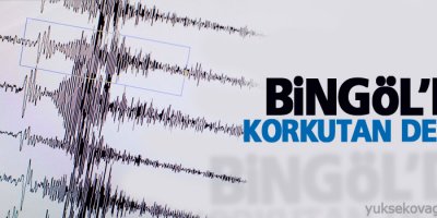 Bingöl'de deprem