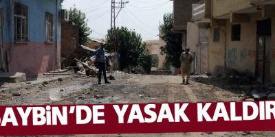Nusaybin'de yasak kaldırıldı