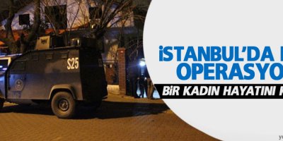 İstanbul'da polis baskını