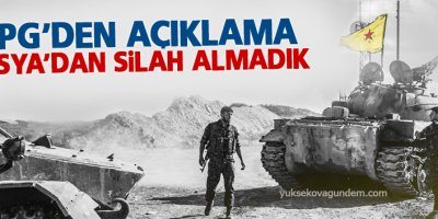 YPG: Rusya’dan silah almadık