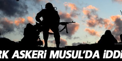 Türkiye askeri Musul’da