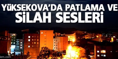 Yüksekova'da Yasağın Ardından Silah Sesleri