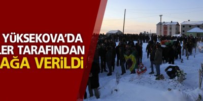 Aydın Yüksekova'da onbinler tarafından toprağa verildi