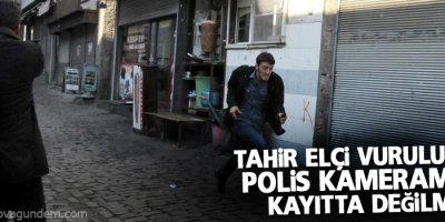 Tahir Elçi vurulurken polis kameramanı kayıtta değilmiş