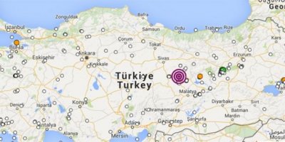 Malatya'da korkutan deprem